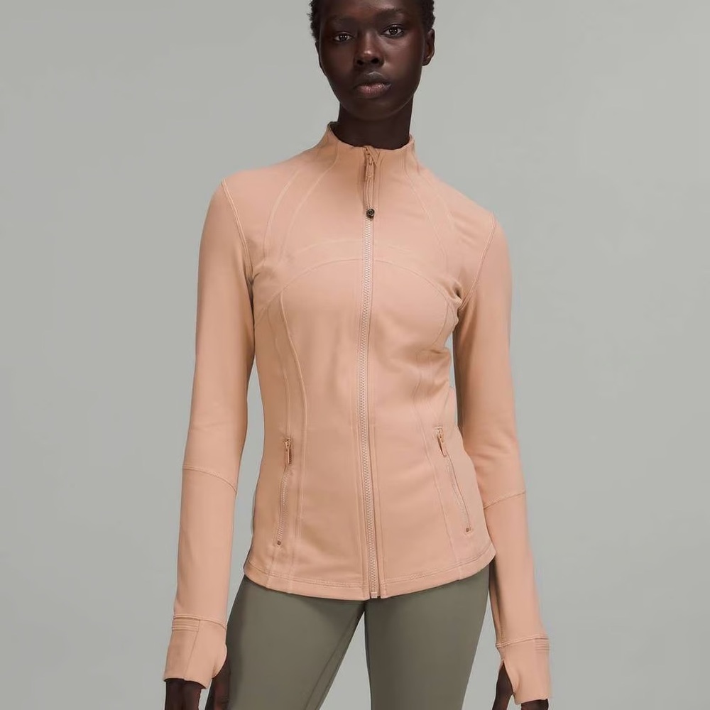 Lululemon define jacket size 6 pink clay